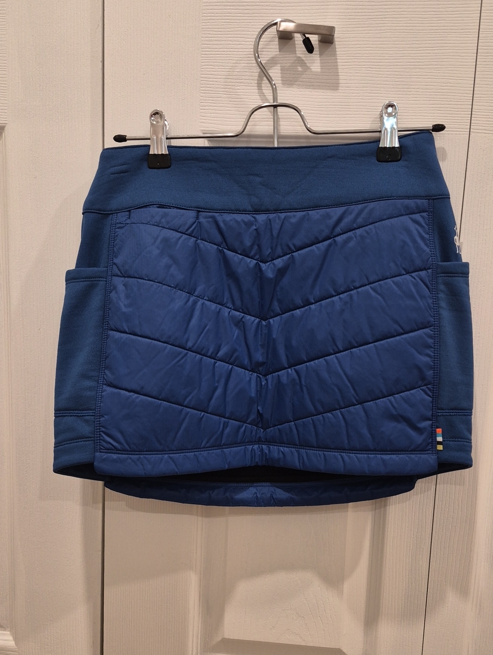 Smartwool Blue Quilted Thermal Skirt